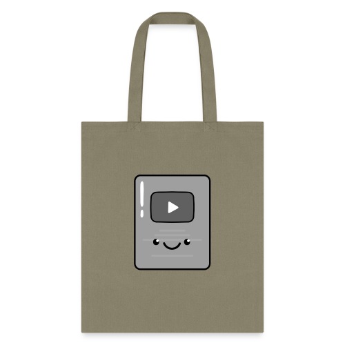 silver play button - Tote Bag