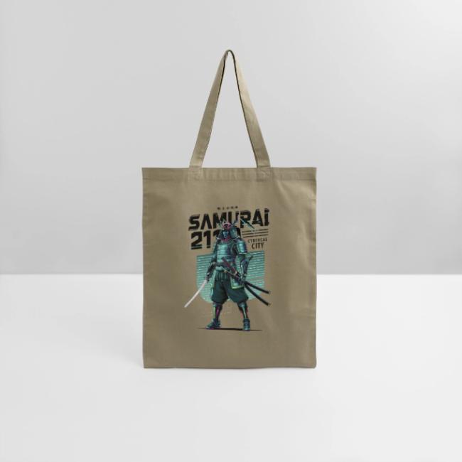 Cyber Samurai 2110: Glowing Katana Warrior