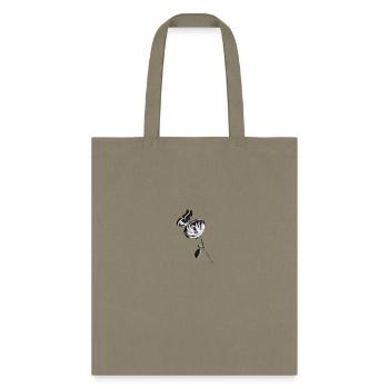 rose - Tote Bag - khaki - Front