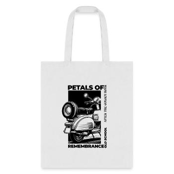 Pétales de souvenir |old school - Sac fourre-tout - blanc - Devant