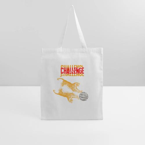 Double tiger fashion, jungle feline animals. - Tote Bag