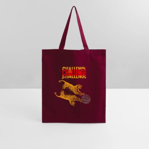 Double tiger fashion, jungle feline animals. - Tote Bag