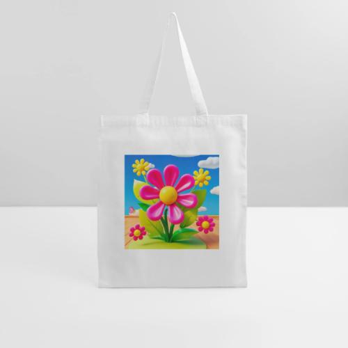 Pink Floral Peace | Sky & Nature Design - Tote Bag