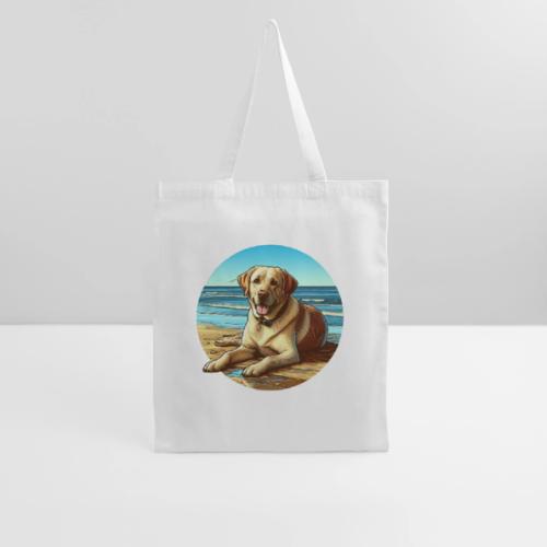 Labrador Retriever On The Beach - Tote Bag