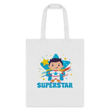 Superstar - Tote Bag - white - Front