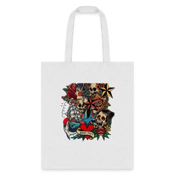 flash art - Tote Bag - white - Front