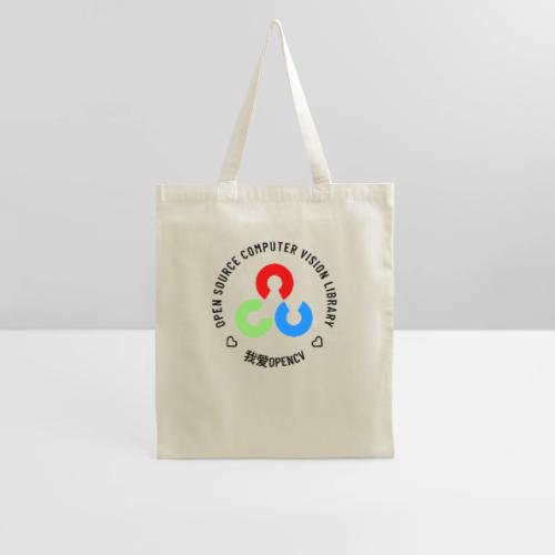 我爱OPENCV (Dark Logo) - Tote Bag