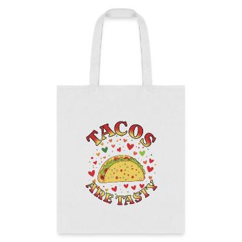 Tacos Are Tasty - Tote Bag - white - Front