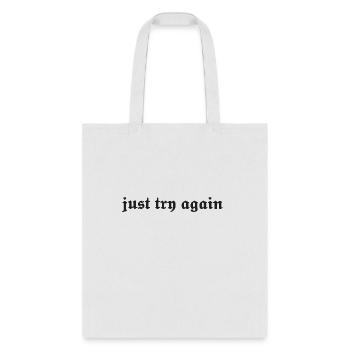 Striving towards the goal - Tote Bag - white - Front
