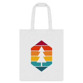 Pine Tree - Tote Bag - white - Front