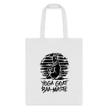 Goat Yoga Game Yoga Class Yoga Instructor Yoga - Tote Bag - white - Front