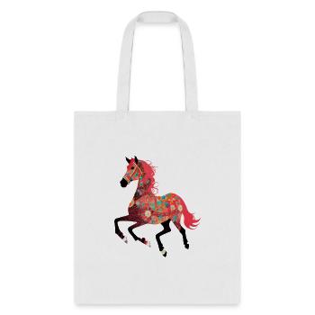 Horse - Tote Bag - white - Front