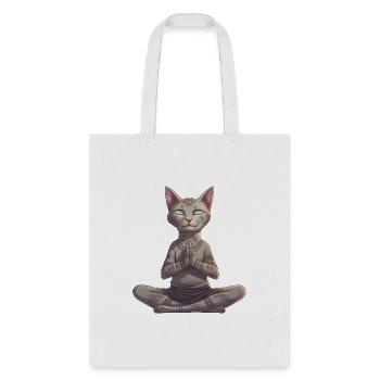 Yogi the cat - Tote Bag - white - Front