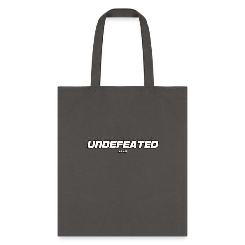 UNDEFEATED (at 1-0) - Tote Bag