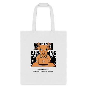 3D Rendering Software Developers T-Shirt - Tote Bag - white - Front