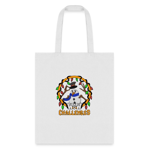 WoW Challenges Holiday Snowman - Tote Bag