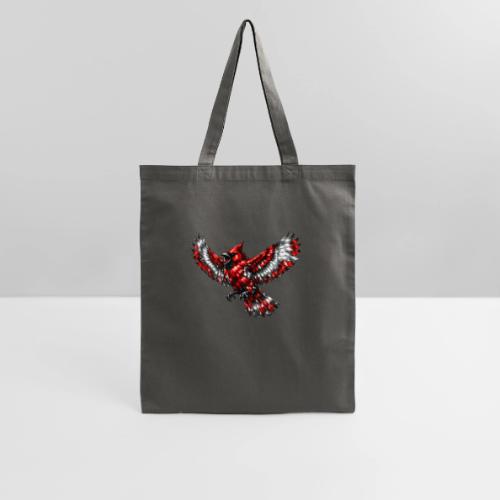 Silver Cardinal in Flight - Tote Bag