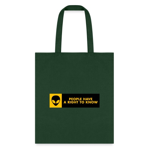 People have right to know - Tote Bag