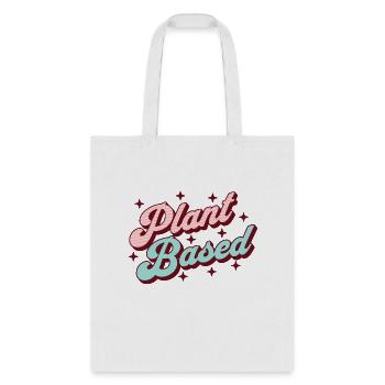 Plant Based - Tote Bag - white - Front