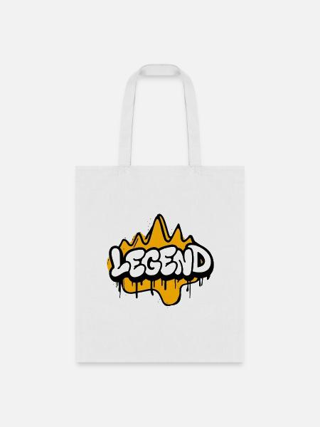 LEGEND - Tote Bag - white