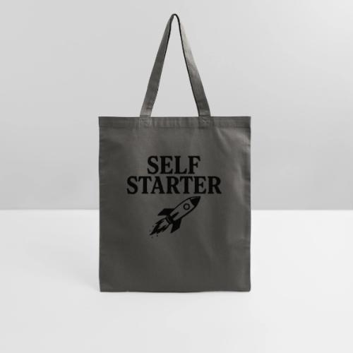 Self Starter Rocket Motivation Shirt - Tote Bag