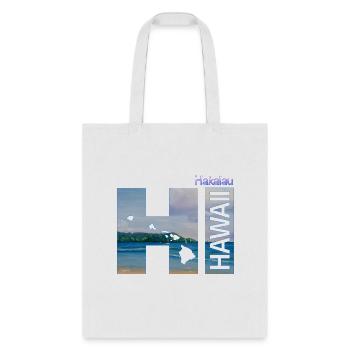 Hakalau Hi Hawaii Aloha State Vacation - Tote Bag - white - Front