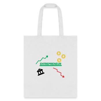 Entrepreneur - Tote Bag - white - Front