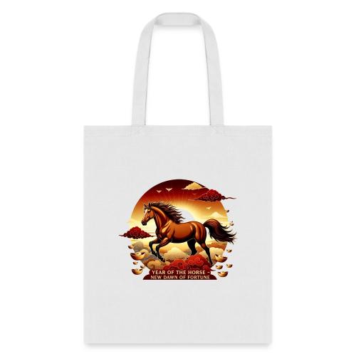 Year of the Horse Sunrise T Shirt, Lunar New Year - Tote Bag