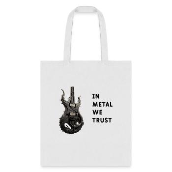 Heavy Metal - Tote Bag - white - Front