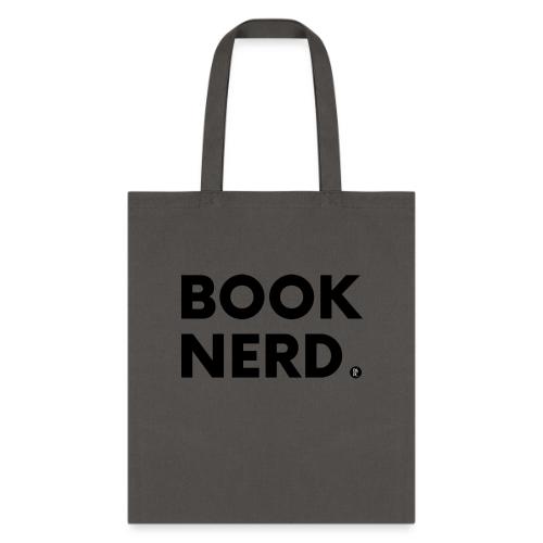 Book Nerd in Black - Tote Bag
