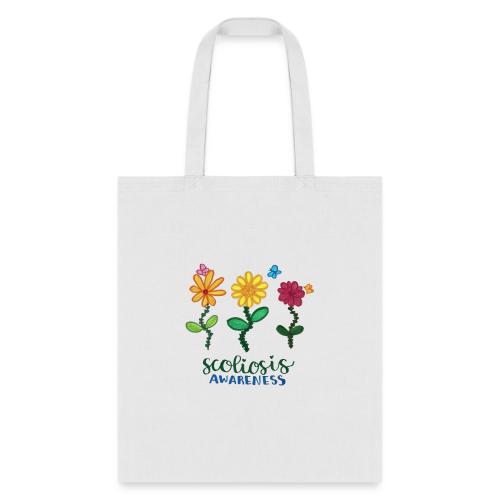 Scoliosis Awareness Designed By Sofia - Tote Bag