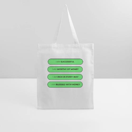 Powerful Money Affirmations Merch for Wealth - Tote Bag