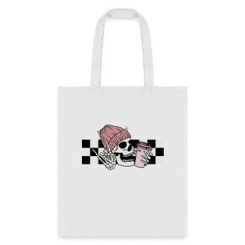 eleton Peace Sign Coffee - Tote Bag - white - Front