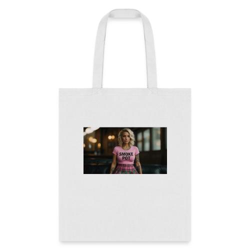 **Smoke Pot Pink Rebel Tee** - Tote Bag