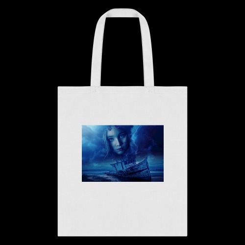 Stormy Night, Child Lost At Sea - Tote Bag