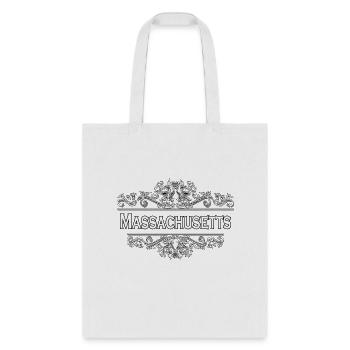 Massachusetts State - Tote Bag - white - Front