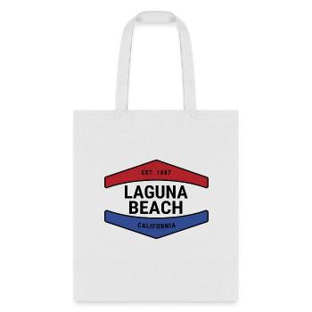 Fun Laguna Beach Ca Nautical Novelty - Tote Bag - white - Front