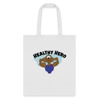 Hungry Hero - Tote Bag - white - Front
