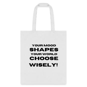 Bold Mood Statement - Tote Bag - white - Front
