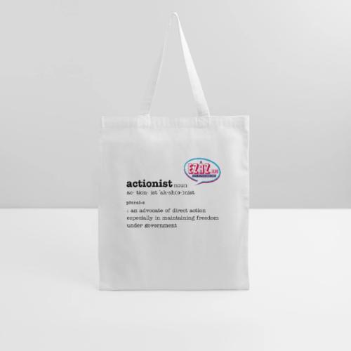 Actionist in Black ink - Tote Bag