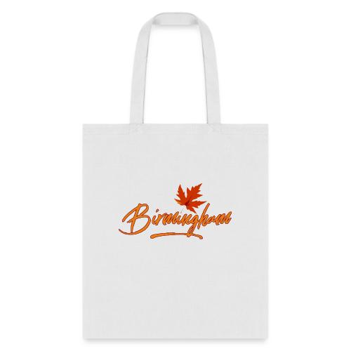 Birmingham for shirt with yellow type - Tote Bag