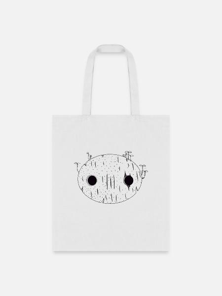 monster mask - Tote Bag - white