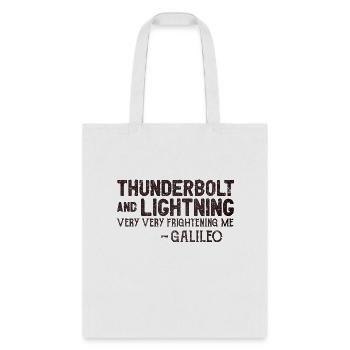 Thunderbolts And Lightning - Tote Bag - white - Front