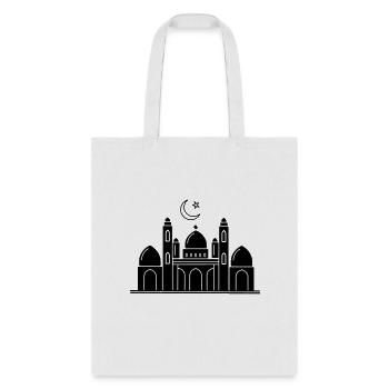 Mosque religious place of worship - Tote Bag - white - Front