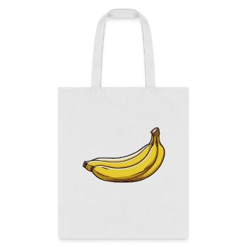 banana - Tote Bag - white - Front