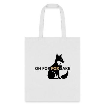 OH FOR FOX SAKE - Tote Bag - white - Front