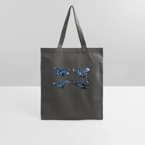 Silver Blue Jay Flight Stages - Tote Bag