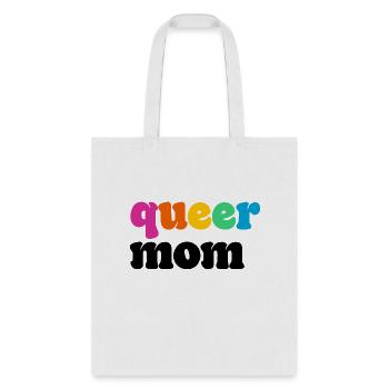 Queer Mom - Tote Bag - white - Front
