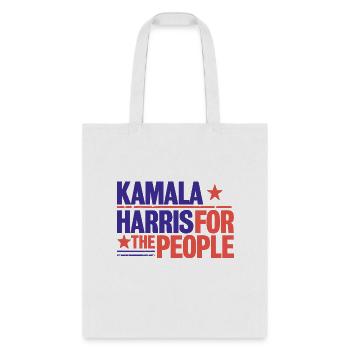 Kamala for the people - Tote Bag - white - Front