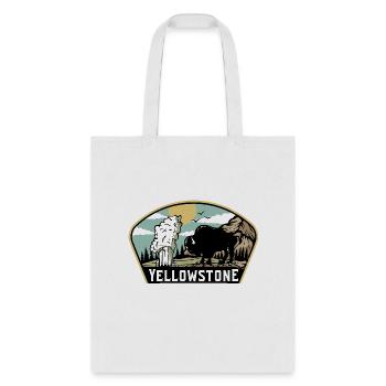 YELLOWSTONE Classic T-Shirt - Tote Bag - white - Front